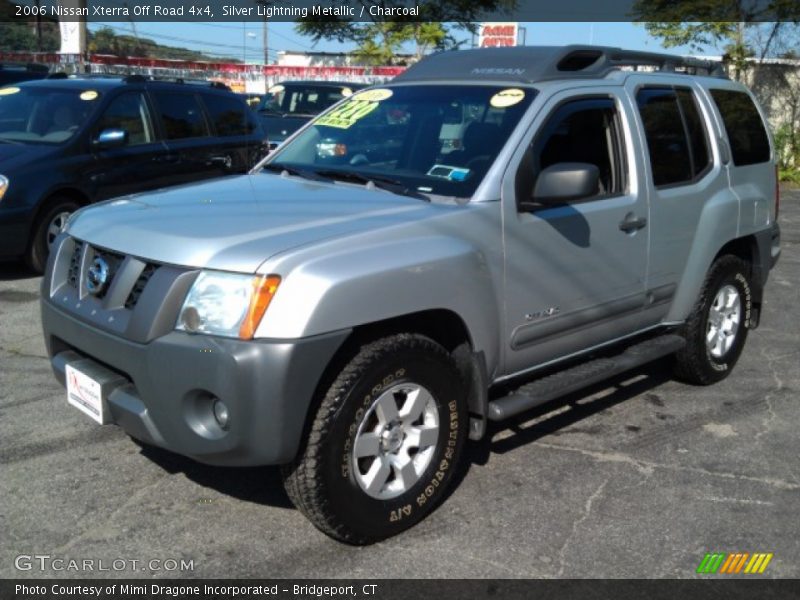 Silver Lightning Metallic / Charcoal 2006 Nissan Xterra Off Road 4x4