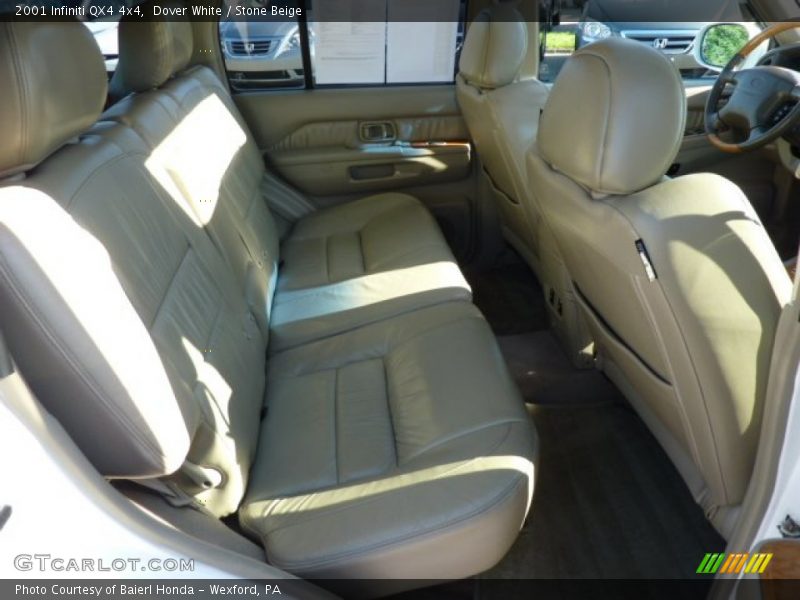 Dover White / Stone Beige 2001 Infiniti QX4 4x4
