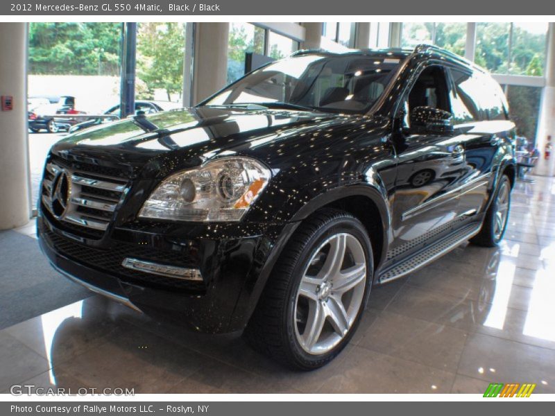 Black / Black 2012 Mercedes-Benz GL 550 4Matic