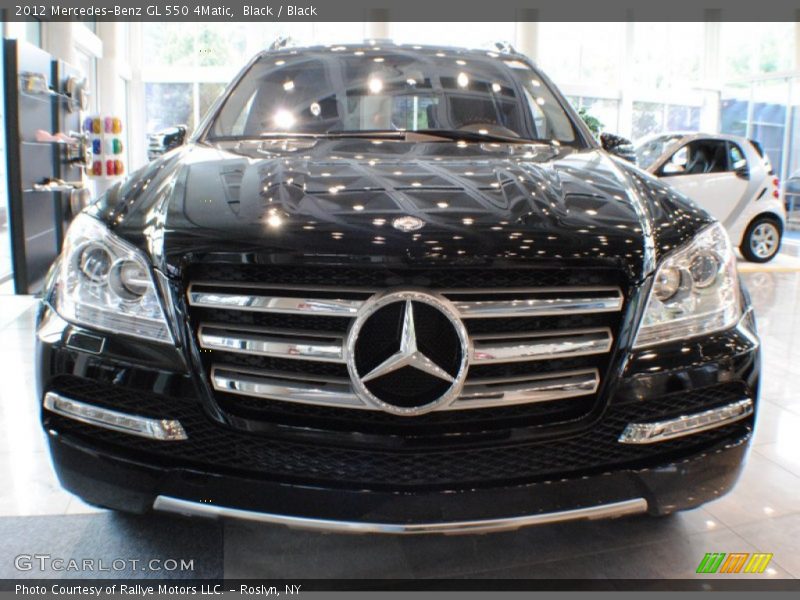 Black / Black 2012 Mercedes-Benz GL 550 4Matic