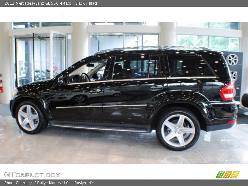 Black / Black 2012 Mercedes-Benz GL 550 4Matic