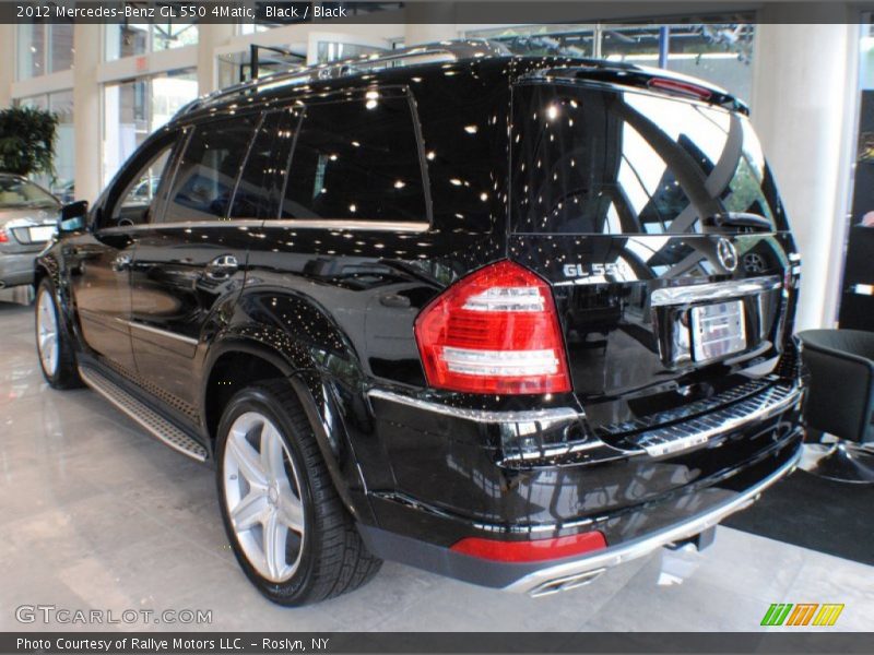 Black / Black 2012 Mercedes-Benz GL 550 4Matic