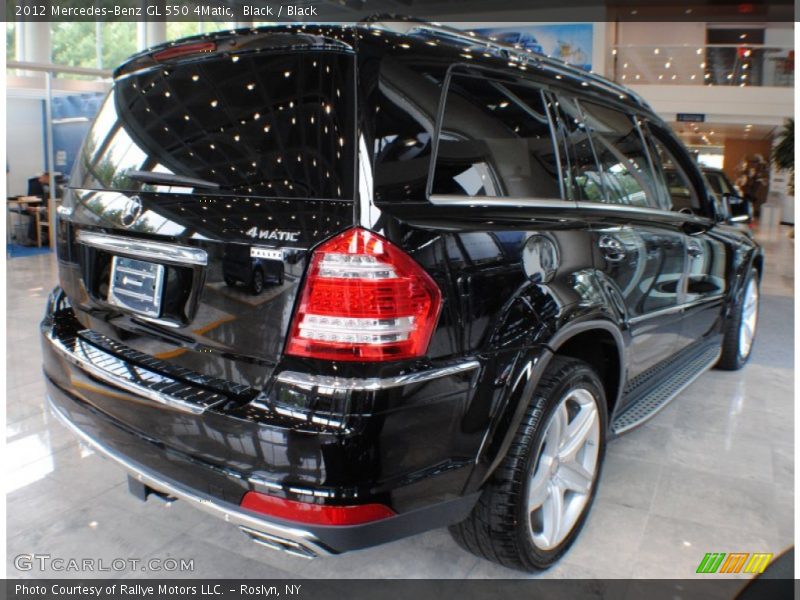 Black / Black 2012 Mercedes-Benz GL 550 4Matic