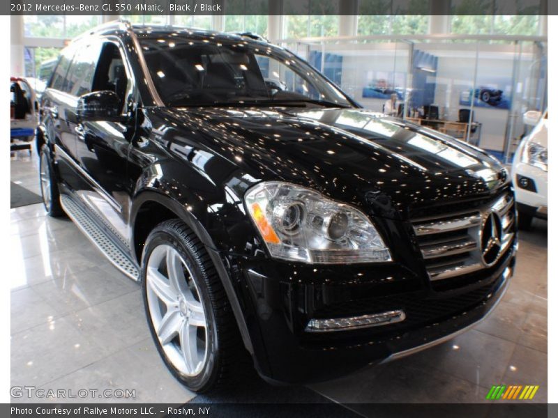 Black / Black 2012 Mercedes-Benz GL 550 4Matic