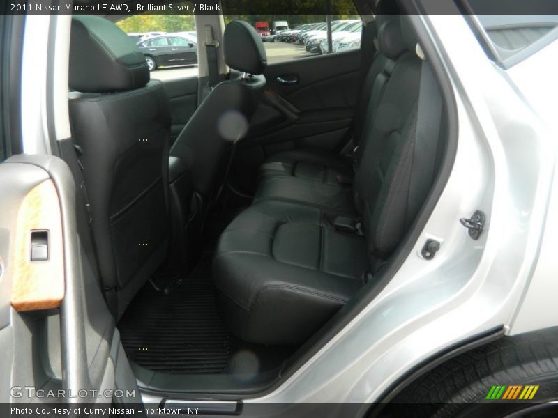 Brilliant Silver / Black 2011 Nissan Murano LE AWD