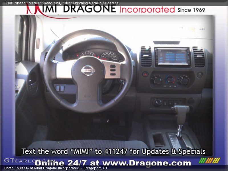 Silver Lightning Metallic / Charcoal 2006 Nissan Xterra Off Road 4x4