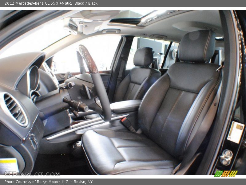 Black / Black 2012 Mercedes-Benz GL 550 4Matic