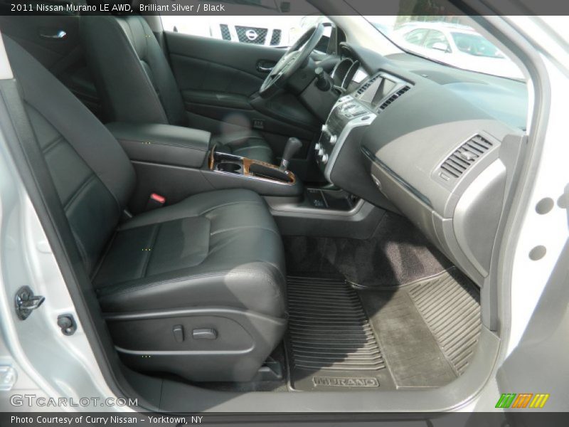 Brilliant Silver / Black 2011 Nissan Murano LE AWD