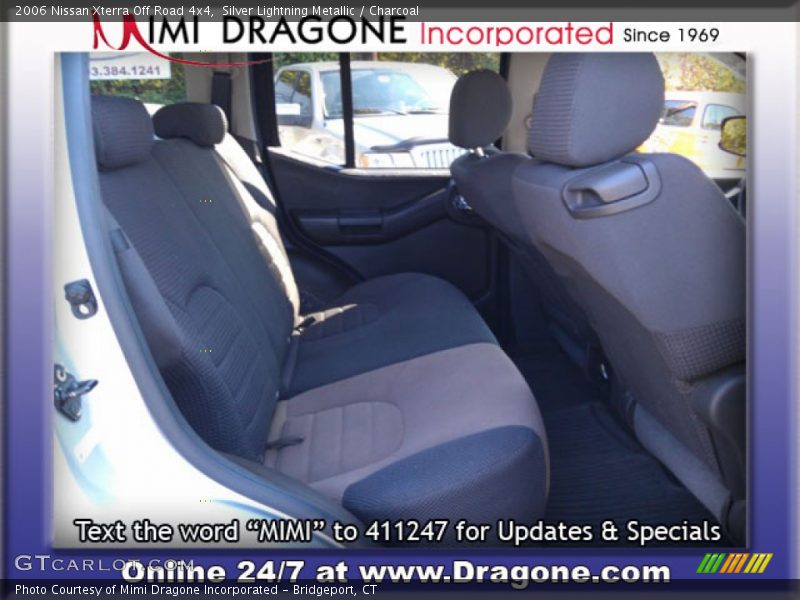 Silver Lightning Metallic / Charcoal 2006 Nissan Xterra Off Road 4x4