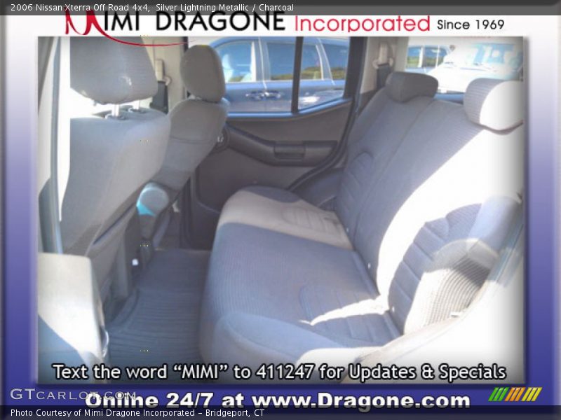 Silver Lightning Metallic / Charcoal 2006 Nissan Xterra Off Road 4x4