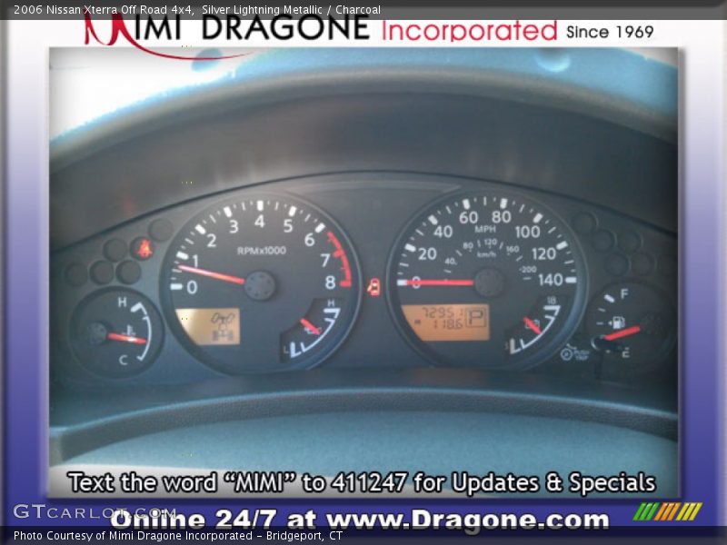 Silver Lightning Metallic / Charcoal 2006 Nissan Xterra Off Road 4x4