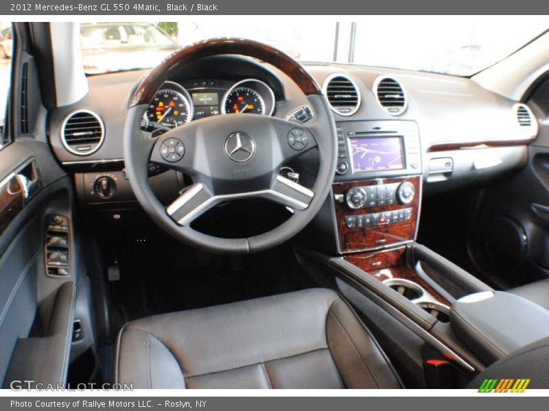 Black / Black 2012 Mercedes-Benz GL 550 4Matic