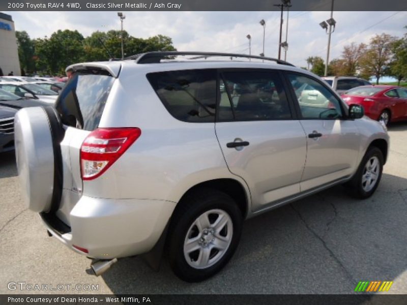 Classic Silver Metallic / Ash Gray 2009 Toyota RAV4 4WD
