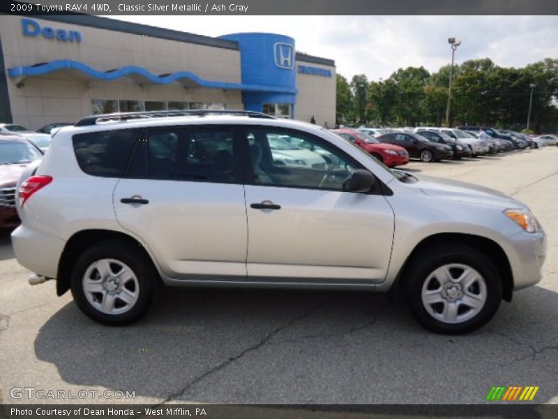 Classic Silver Metallic / Ash Gray 2009 Toyota RAV4 4WD