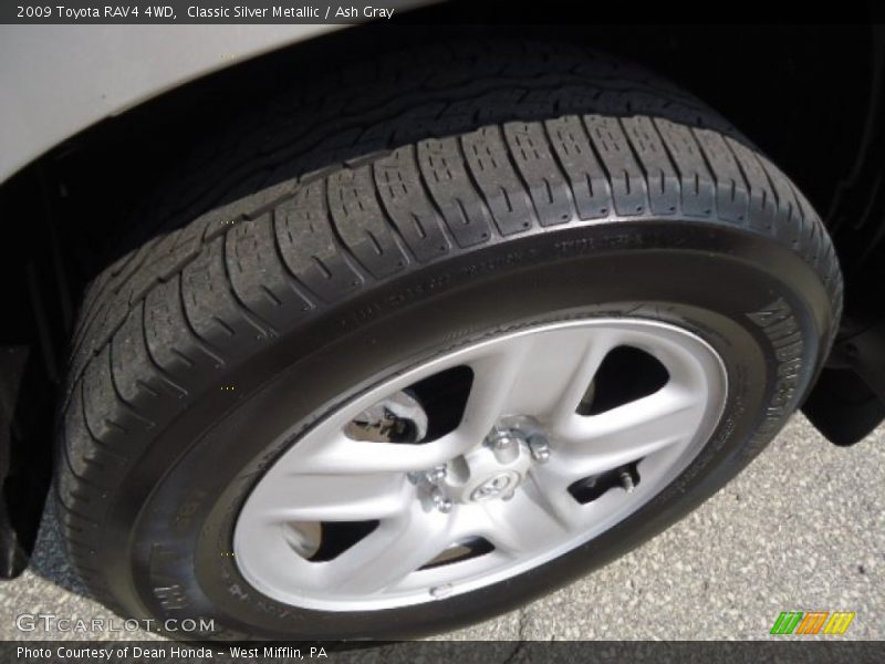 Classic Silver Metallic / Ash Gray 2009 Toyota RAV4 4WD