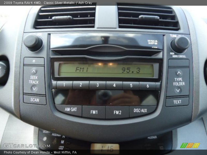 Classic Silver Metallic / Ash Gray 2009 Toyota RAV4 4WD