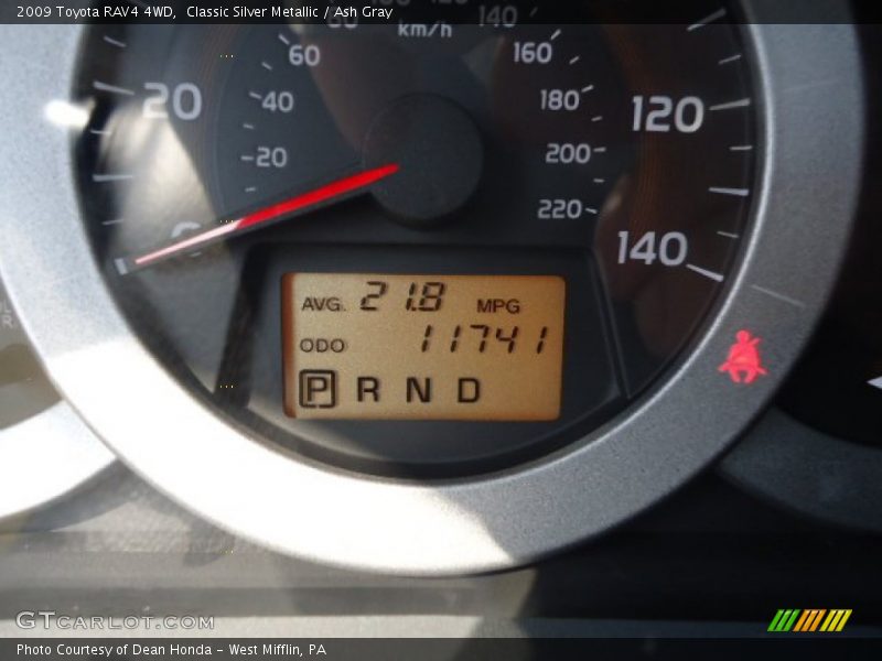 Classic Silver Metallic / Ash Gray 2009 Toyota RAV4 4WD