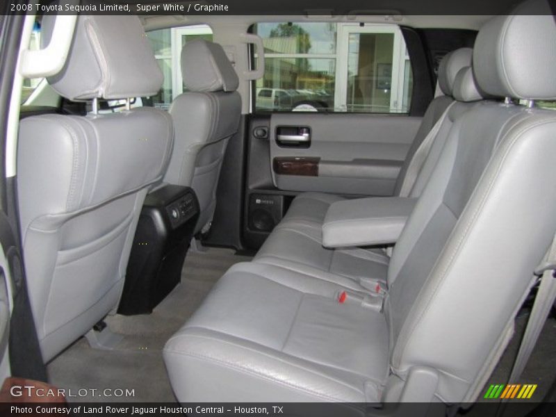 Super White / Graphite 2008 Toyota Sequoia Limited