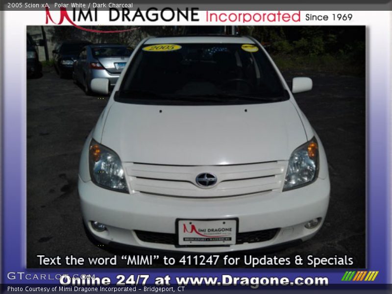 Polar White / Dark Charcoal 2005 Scion xA