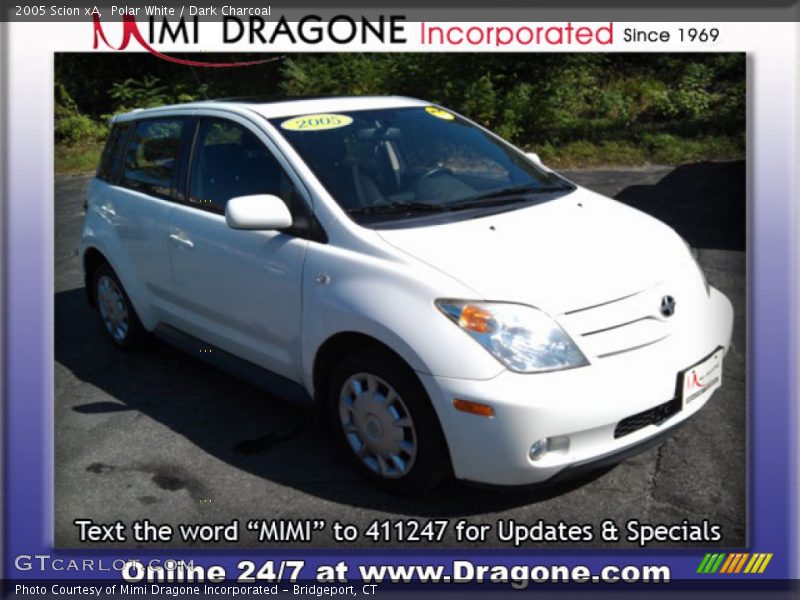 Polar White / Dark Charcoal 2005 Scion xA