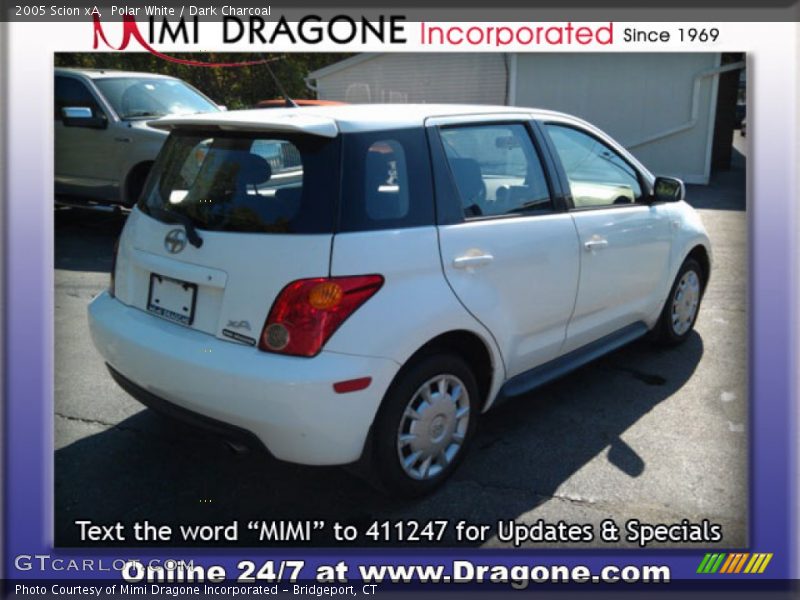 Polar White / Dark Charcoal 2005 Scion xA