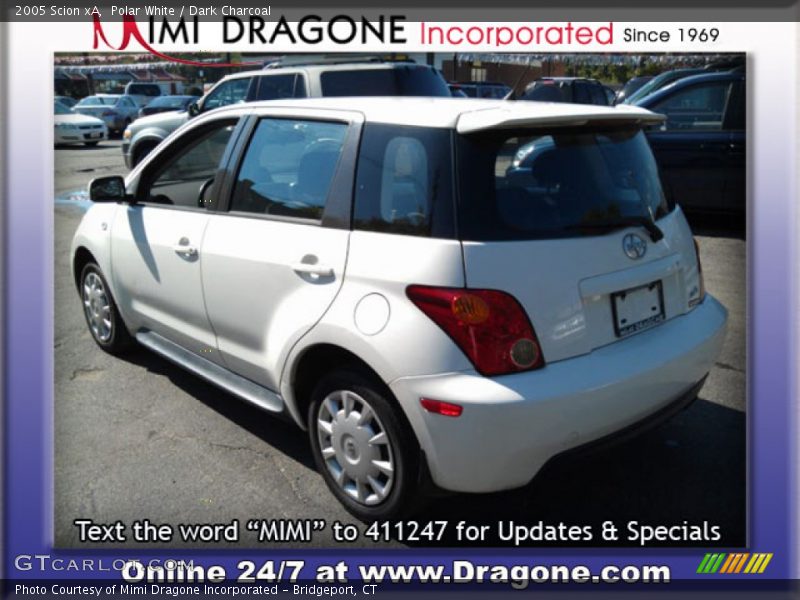Polar White / Dark Charcoal 2005 Scion xA