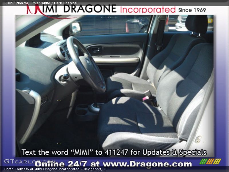 Polar White / Dark Charcoal 2005 Scion xA