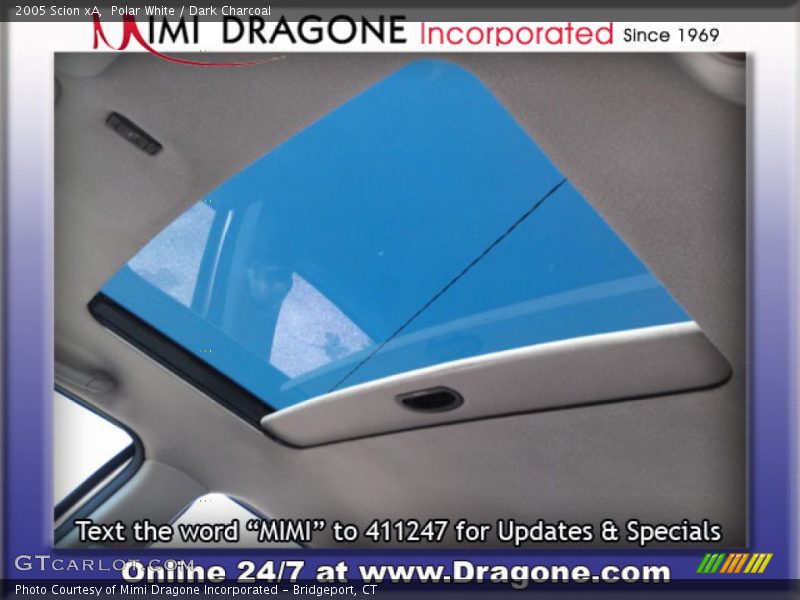 Polar White / Dark Charcoal 2005 Scion xA