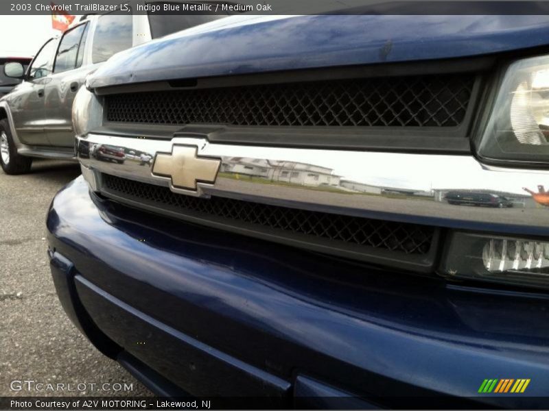 Indigo Blue Metallic / Medium Oak 2003 Chevrolet TrailBlazer LS