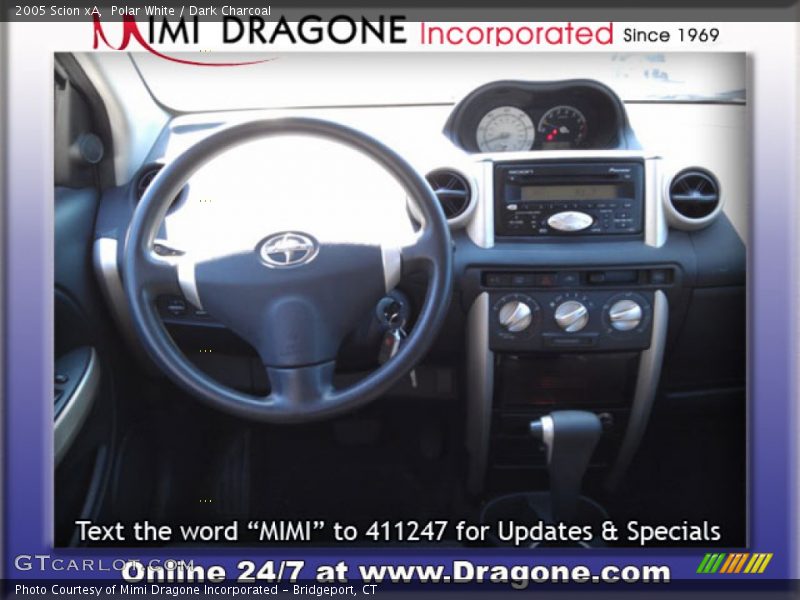 Polar White / Dark Charcoal 2005 Scion xA