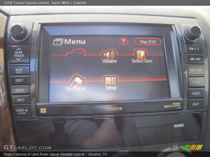 Super White / Graphite 2008 Toyota Sequoia Limited