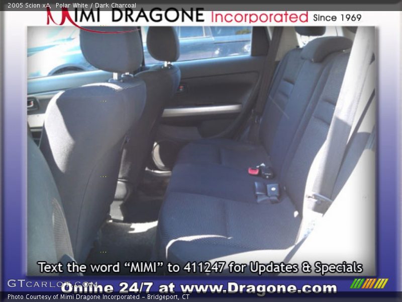 Polar White / Dark Charcoal 2005 Scion xA