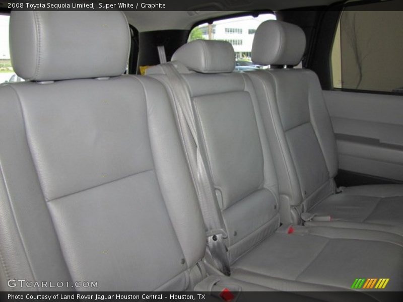 Super White / Graphite 2008 Toyota Sequoia Limited