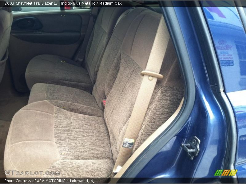 Indigo Blue Metallic / Medium Oak 2003 Chevrolet TrailBlazer LS