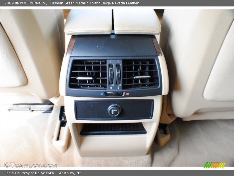 Tasman Green Metallic / Sand Beige Nevada Leather 2009 BMW X6 xDrive35i