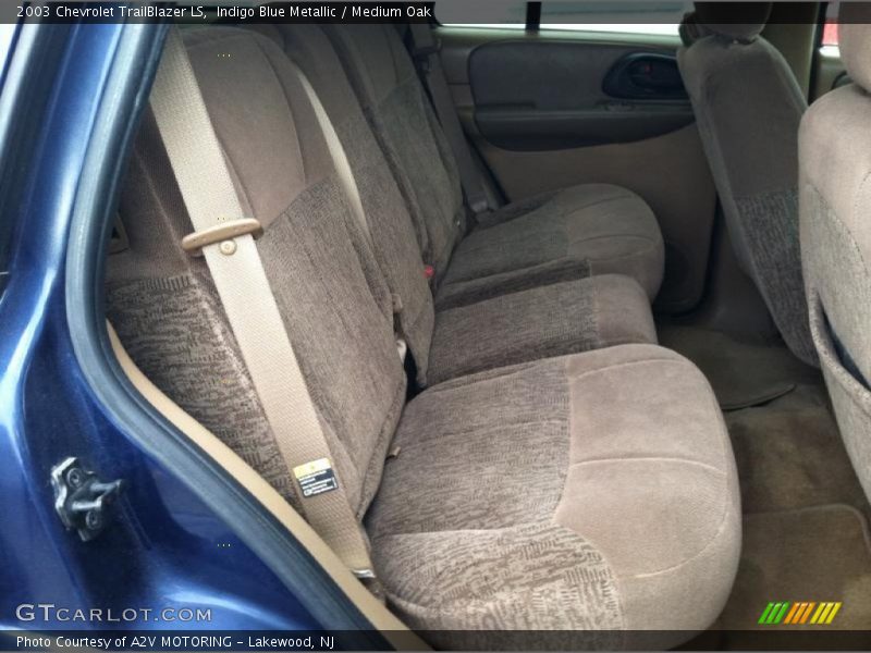 Indigo Blue Metallic / Medium Oak 2003 Chevrolet TrailBlazer LS