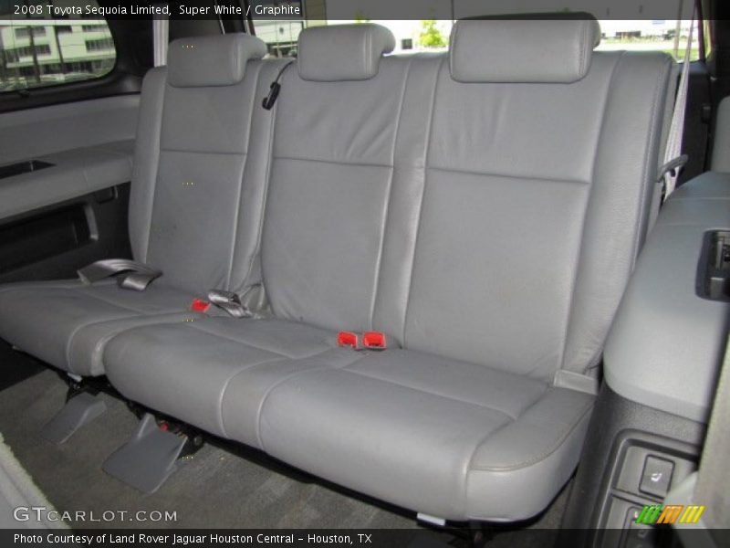 Super White / Graphite 2008 Toyota Sequoia Limited