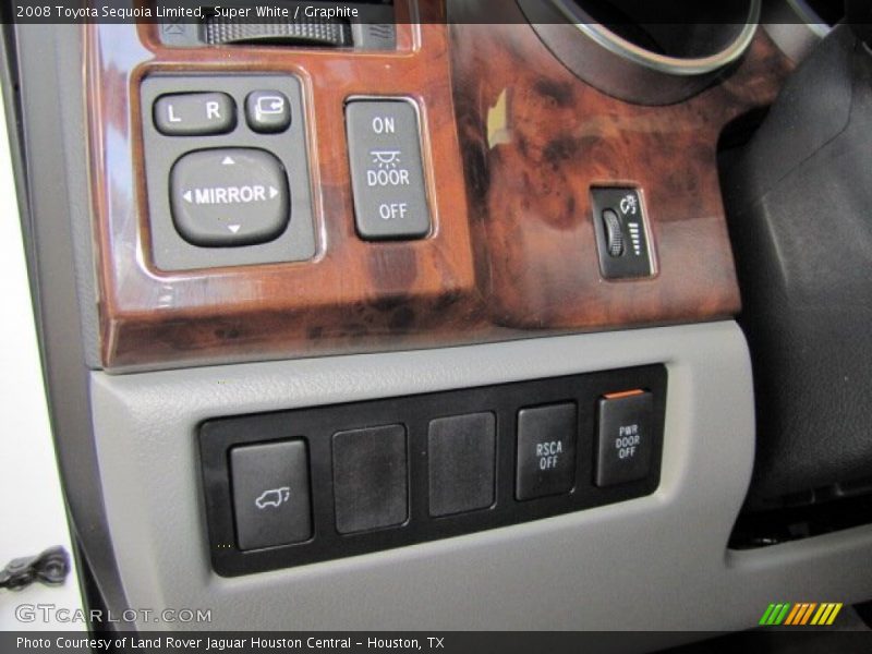 Super White / Graphite 2008 Toyota Sequoia Limited