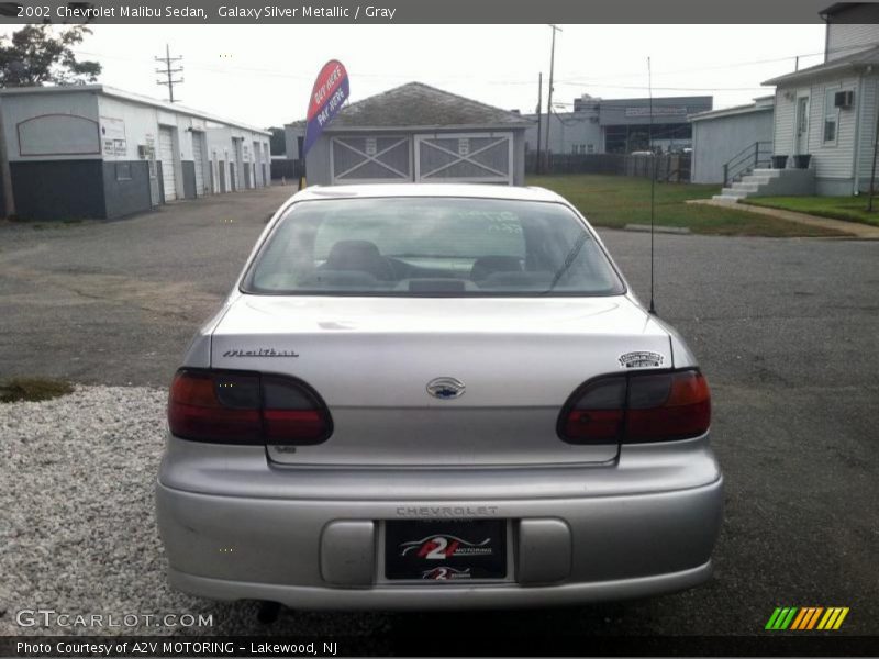 Galaxy Silver Metallic / Gray 2002 Chevrolet Malibu Sedan