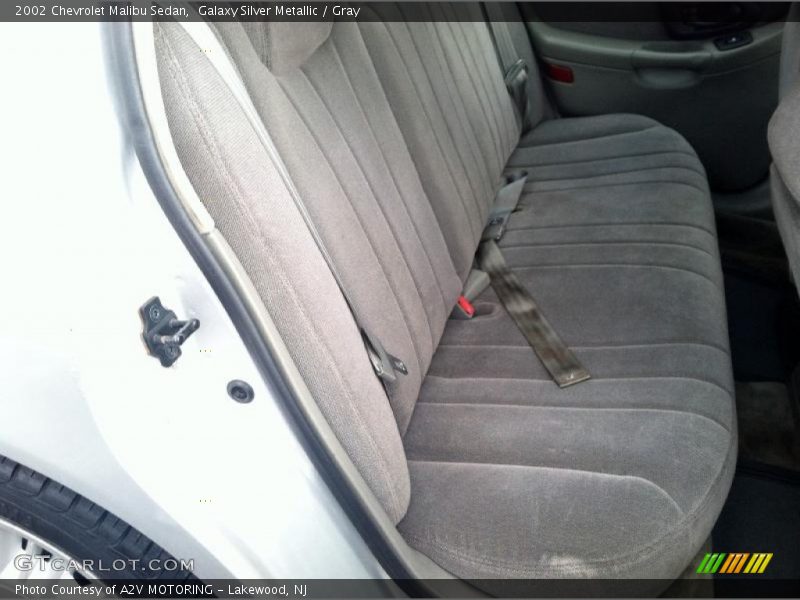 Galaxy Silver Metallic / Gray 2002 Chevrolet Malibu Sedan