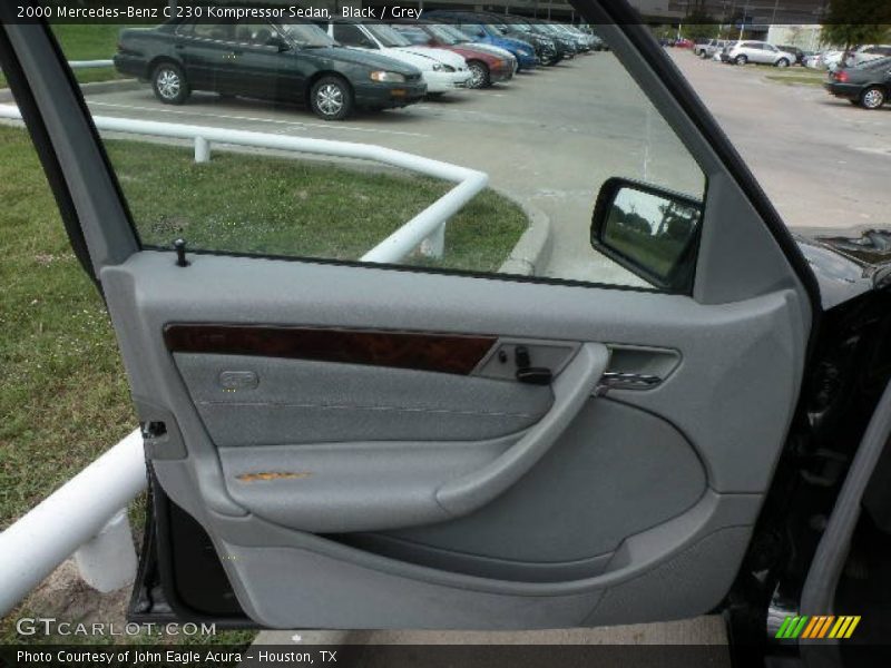 Black / Grey 2000 Mercedes-Benz C 230 Kompressor Sedan