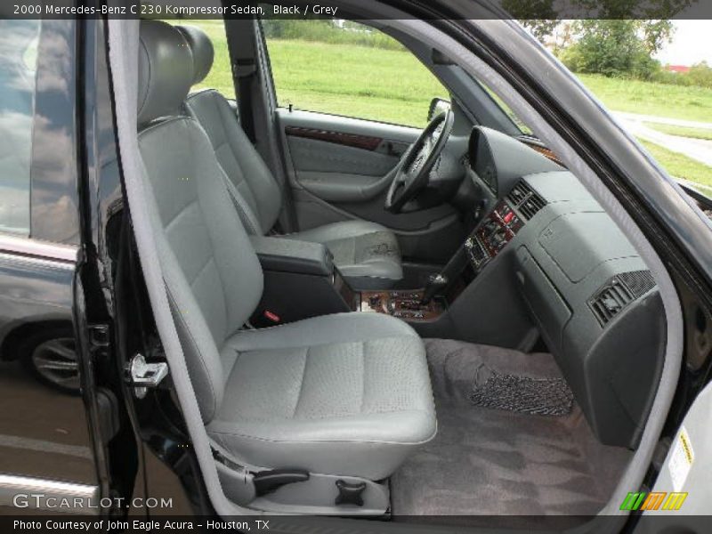 Black / Grey 2000 Mercedes-Benz C 230 Kompressor Sedan