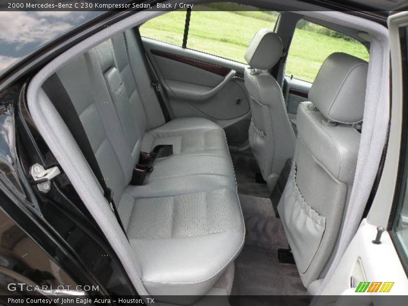 Black / Grey 2000 Mercedes-Benz C 230 Kompressor Sedan