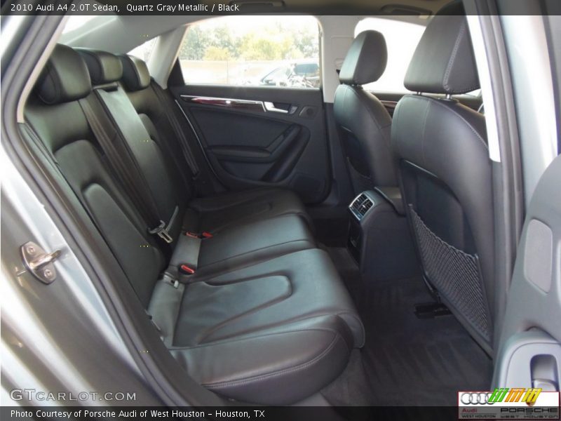 Quartz Gray Metallic / Black 2010 Audi A4 2.0T Sedan