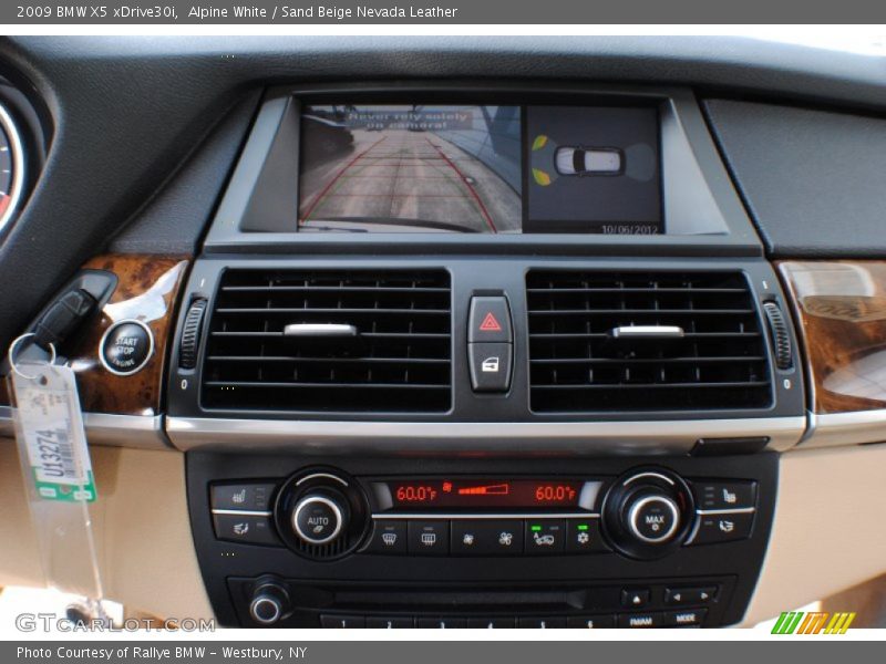 Alpine White / Sand Beige Nevada Leather 2009 BMW X5 xDrive30i