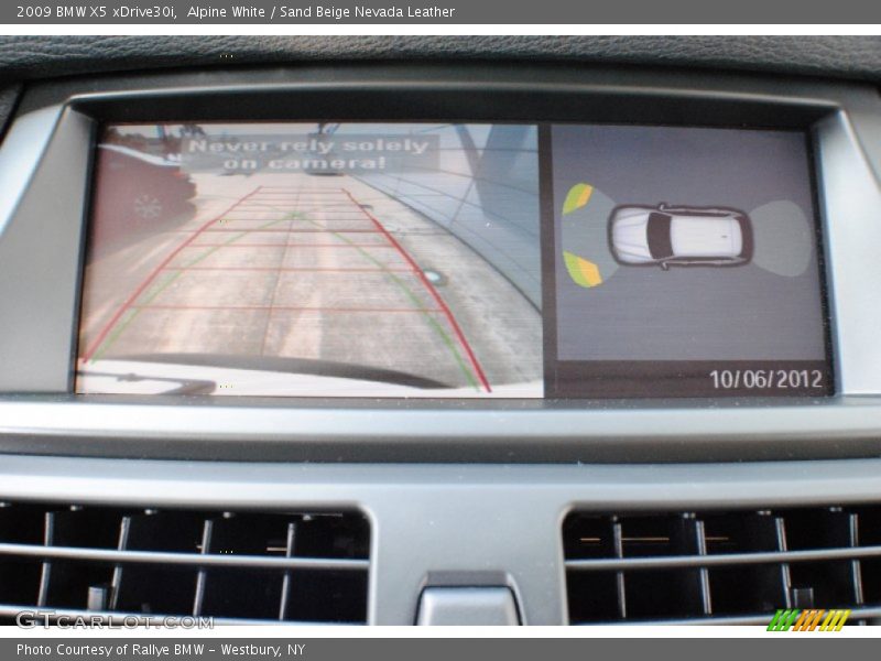Alpine White / Sand Beige Nevada Leather 2009 BMW X5 xDrive30i