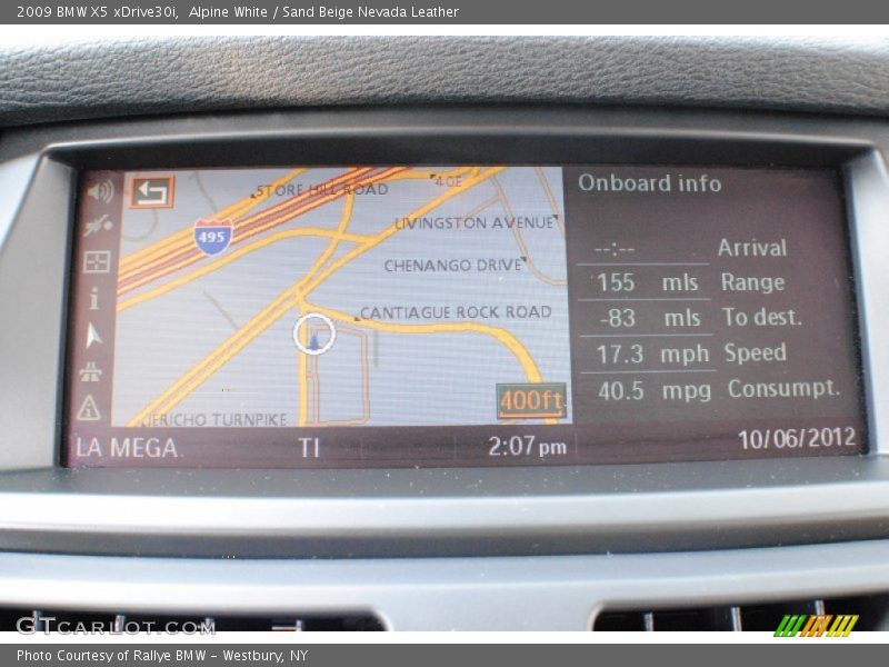 Alpine White / Sand Beige Nevada Leather 2009 BMW X5 xDrive30i