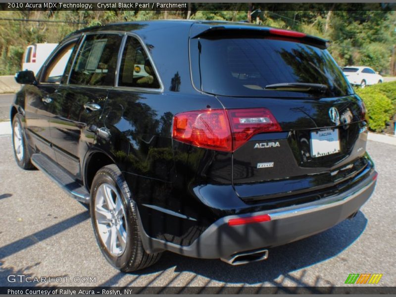 Crystal Black Pearl / Parchment 2010 Acura MDX Technology