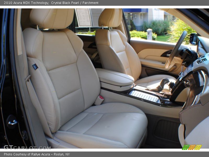 Crystal Black Pearl / Parchment 2010 Acura MDX Technology