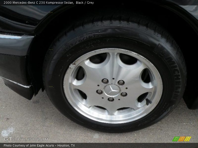 Black / Grey 2000 Mercedes-Benz C 230 Kompressor Sedan